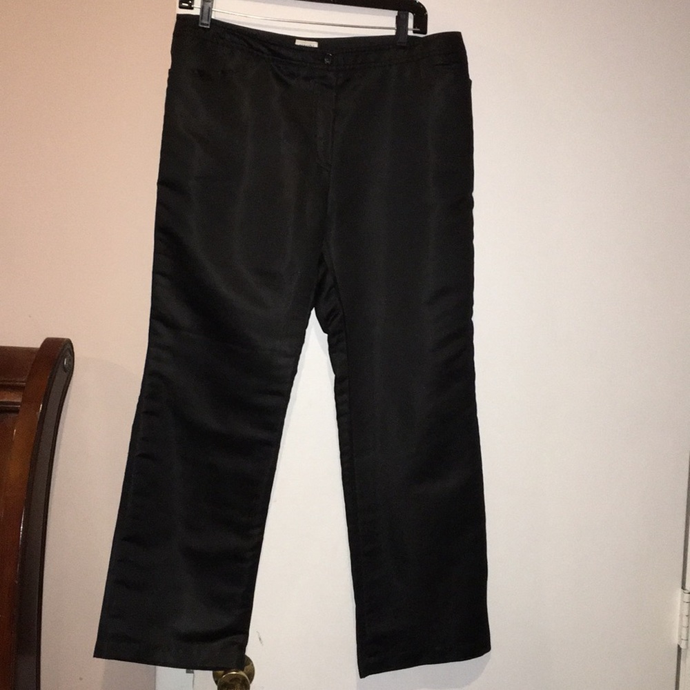Armani Collezioni black pants